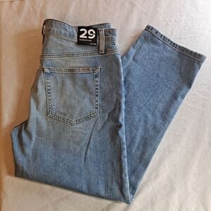 Joe's Jeans Women's Tillie Boyfriend Crop Jeans Size 29 Lt Blue Straight Leg NWT